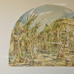 Jaffa corners.
watercolor,paper,acrylic.
size 48 * 35 cm